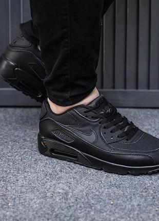 Кросiвки nike air max 90 black 6