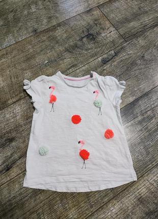 Футболка дівчинці, baby club, р. 80-86, 12-18міс.