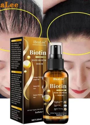 Спрей для роста волос іbealee biotin от выпадения волос
