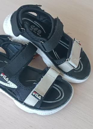 Детские босоножки fila.