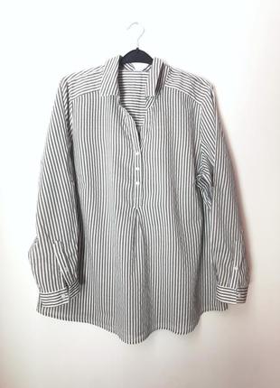 Рубашка в полоску хлопок батист
