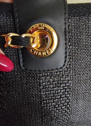 Шопер,пляжная сумка в стиле шанель
