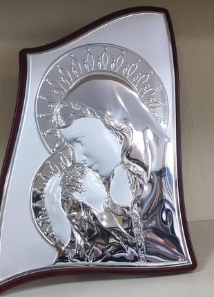 Греческая икона prince silvero богородица с младенцем 26х34,5 см  ma/e908/1  26х34,5 см