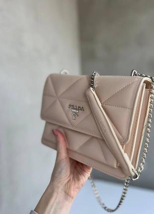 Женская сумка prada премиум качество