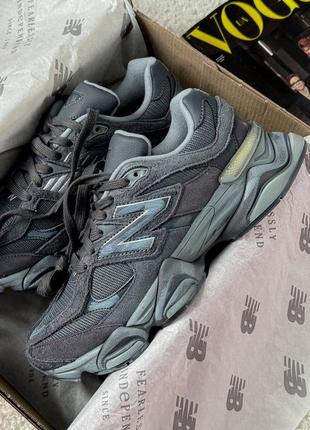 Крутезные кроссовки new balance 9060 black