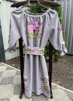 Платье вышиванка