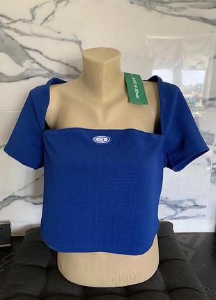 Новая футболка топ shein р.1xl