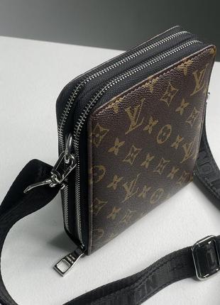 Мужская сумка премиум качества в брендовом стиле8 фото