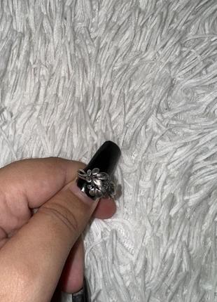 Кольцо серебряное