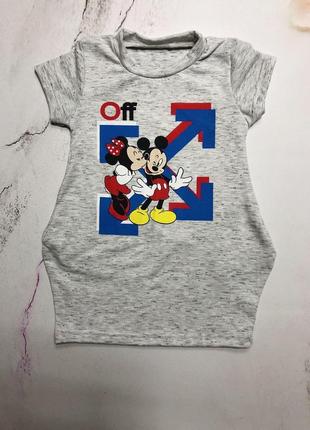 Красивое детское платье с ярким принтом