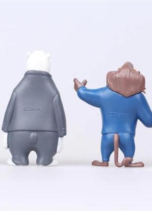 Набор фигурок зверополис resteq. игровые фигурки из мультфильма зверополис 12 шт. игрушки zootopia 3