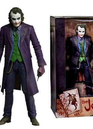 Детальна фігурка джокера. темний лицар хіт леджер dc comics 18см