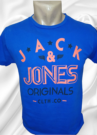 Яскрава футболка 46-48 розміру jack&jones