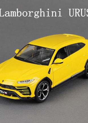 Модель автомобіля maisto lamborghini urus із металу 1:24. металева машинка lamborghini urus 2