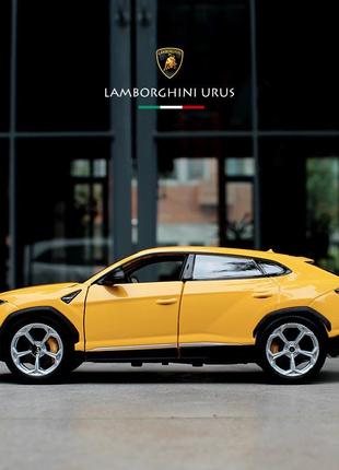 Модель автомобіля maisto lamborghini urus із металу 1:24. металева машинка lamborghini urus 4