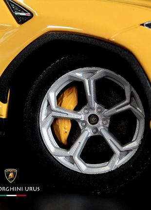Модель автомобіля maisto lamborghini urus із металу 1:24. металева машинка lamborghini urus 6
