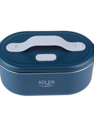Ланч-бокс для еды с подогревом adler ad 4505 0.8л blue