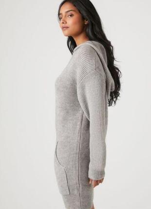 Платье свитшот шерсть вискоза свободного кроя италия