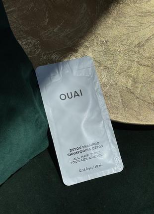 Тестер шампуню для волосся ouai detox shampoo, 10 мл
