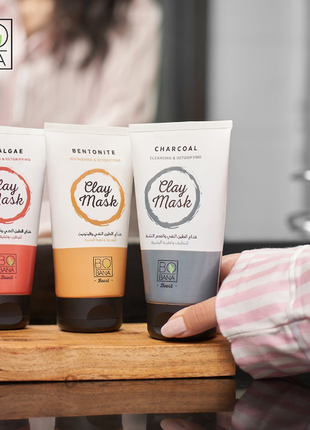Bobana bentonite clay mask маска з бентонітової глини 150 мл єгипет