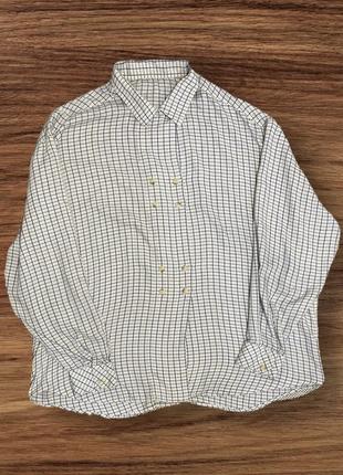 Рубашка в клетку с длинным рукавом st. michael