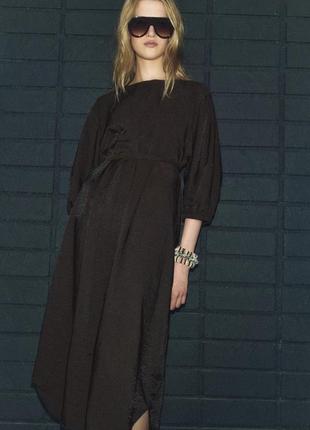 Плаття середньої довжини zw collection з ременем