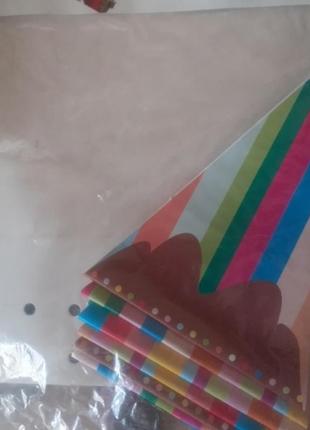 Підвісна прикраса гірлянда-вимпел 360см