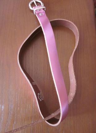 Шкіряний ремінь 100% шкіри. симпатичний колір