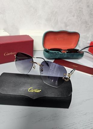 Очки в стиле cartier
