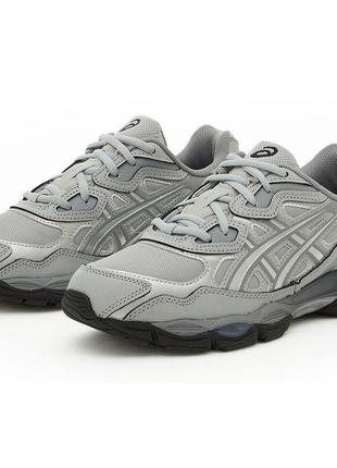 Кроссовки asics gel nyc grey, мужские кроссовки, асикс3 фото