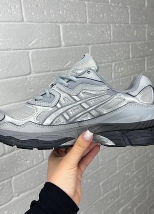 Кроссовки asics gel nyc grey, мужские кроссовки, асикс7 фото