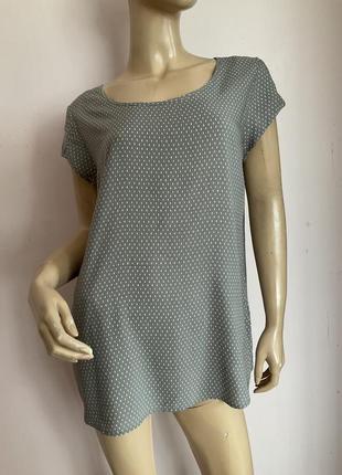 Вискозная воздушная блузка/ l/ brend opus