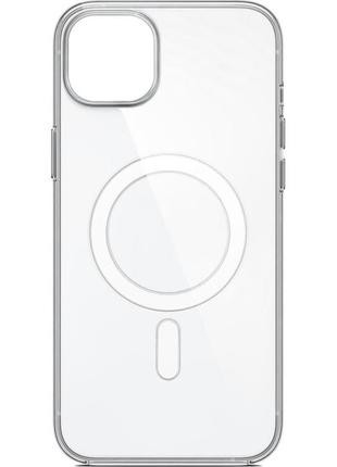 Панель для apple iphone 15 plus прозрачная magsafe