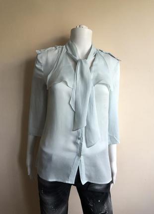 Розкішна брендова шовкова блуза escada