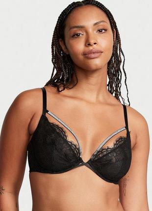 Бюстгальтер victoria's secret 36c (80с) со стразами, новый, оригинал
