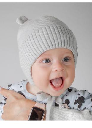 Шапка зимняя, шерсть мериноса