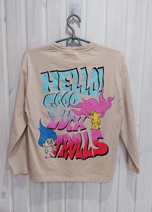 Лонгслів zara для дівчинки зр.152см 4