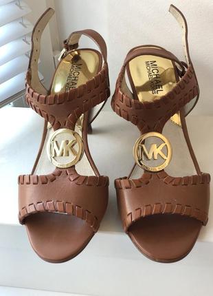 Кожаные босоножки michael kors2 фото