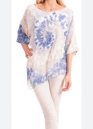 Льняна блуза туніка італія