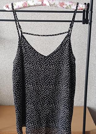 Майка топ в горошок