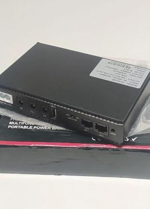 Безперебійник для роутера дбж для роутера dc1018p 18w, 10400 ма*год