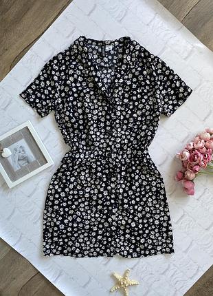 Сукня плаття h&m в квітковий принт віскоза