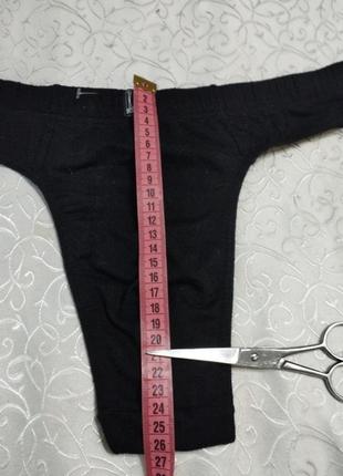 Мужские коттоновые стринги размер л