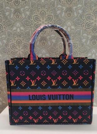 Шопер жіночий турція сумка чорна шопер туреччина сумка в стилі louis vuitton жіноча сумка в стиль луї віттон