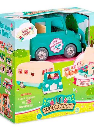Ігровий набір li'l woodzeez кемпер блакитний 6486z