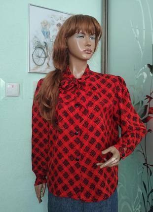 Шовкова блуза сорочка handmade