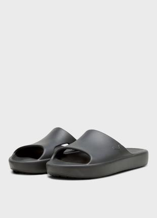 Женские черные слайдеры puma shibui cat sandals