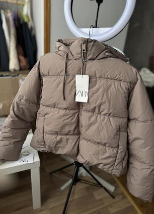 Куртка пуховик zara ❤️‍🔥распродаж