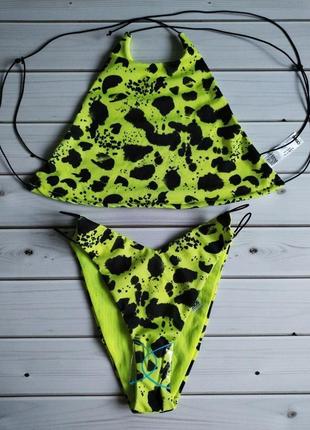 Яркий купальник от asos, s