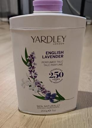 Тальк для тела yardley original english lavender 200 г